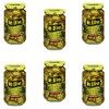 Mt Olive Jalapeno Slices 12oz Jar (Pack of 6)