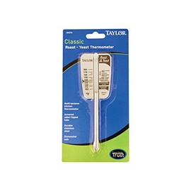 Taylor Roast & Yeast Thermometer Meat 105 To 185 Deg F 6-1/2" Overall10