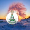 23.6in Inflatable Christmas Balls with LED Giant Light Up Decorated