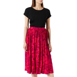 Hurley Women's Midi Wrap Skirt, Knock Out