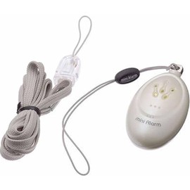 ヤザワ SE26 防犯ミニアラーム ホワイト w30×h58×d18mm