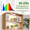 LORDEM Ceiling Grow Light for Indoor Plants, 96 LEDs Full