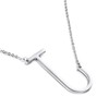 Big Letter Necklace Stainless Steel Initial Pendant Best Friends Jewelry