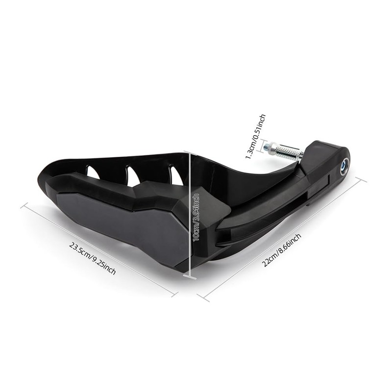Motorcycle Hand Guard, 7/8 Inch 22 mm Universal Handlebar Protection