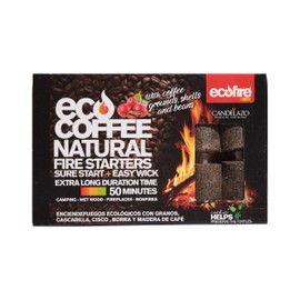 ECOFIRE FIRE Starter Extra Long Duration Box with 12 Units - 11.43 Oz Pack of 1