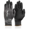Ansell HyFlex 11-840 Professional Work Gloves, Abrasion Resistant Nitrile Coating