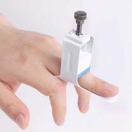 휜손가락교정기 휜손 휘는 휜손가락 일반형 스트레이트너 [압력기/순풍] Curved Finger Corrector, Curved Hand, Bent Curved Finger General Type Straightener [Pressure Device/Soothing Breeze]