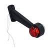 AB Tools Trailer Side Marker With Rubber Base Red White
