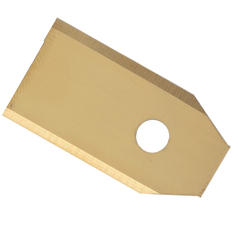 45pcs Robot Mower Blades Replacement Golden Stainless Steel Garden Mowing