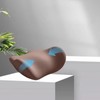 Contoured Lumbar Support Cushion for Sitting and Resting – Butterfly-Shaped