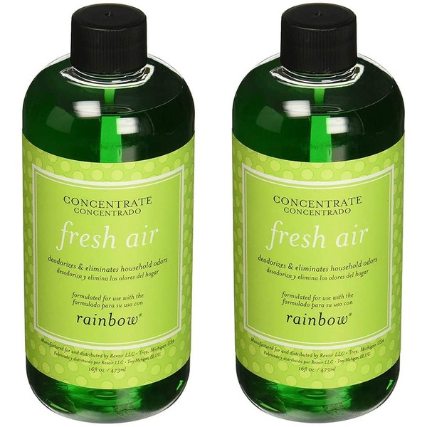 RAINBOW Genuine Fresh Air Concentrate/Deodorizer, 16 oz. (2)