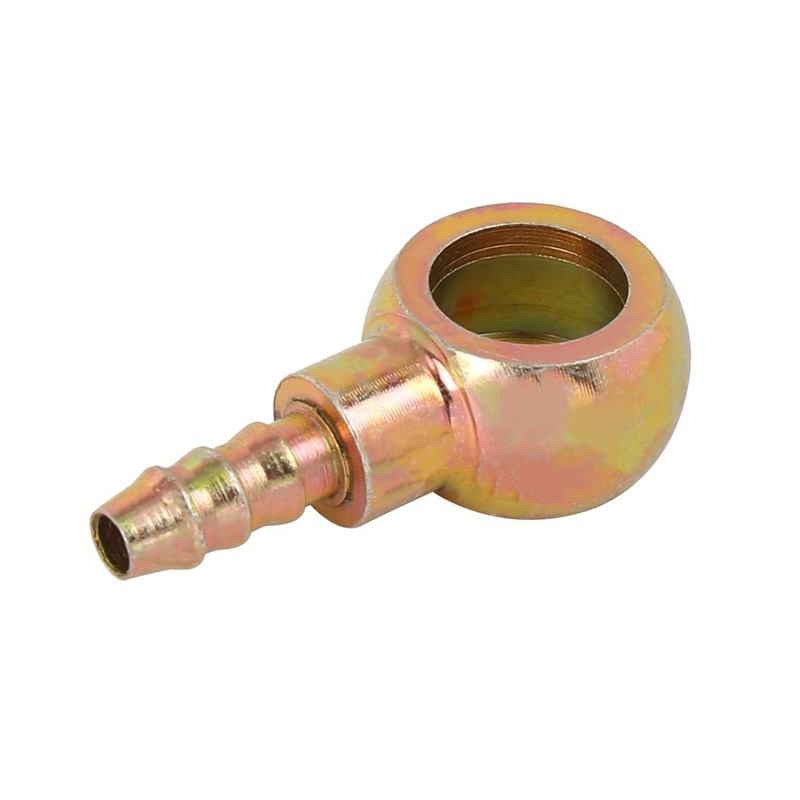 X AUTOHAUX 2pcs 7.5mm ID Hose Nozzle 14mm Banjo Fitting