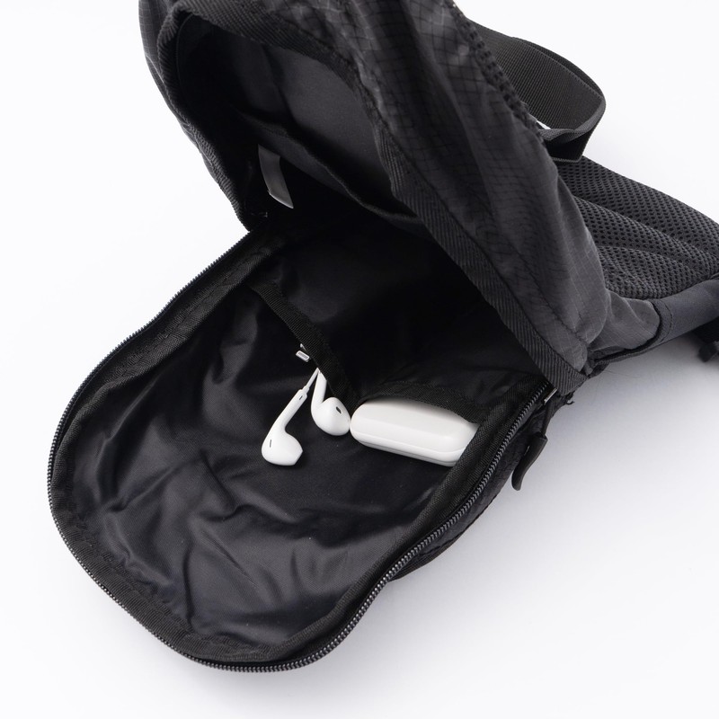 Logo Spark Body Bag, Reflector, One Shoulder Bag, Black, Free