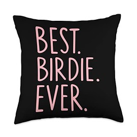 Best Birdie Ever Throw Pillow