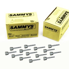 Everflow Sammys 8031925-50 DST 2.0 1/2 Inch Vertical Threaded Rod Anchor Designed Structure, Steel with Electro-Zinc, Corrosion Resistance, 1/4-14 x 2 Inch Screw Length (Pack of 50), 50 Piece