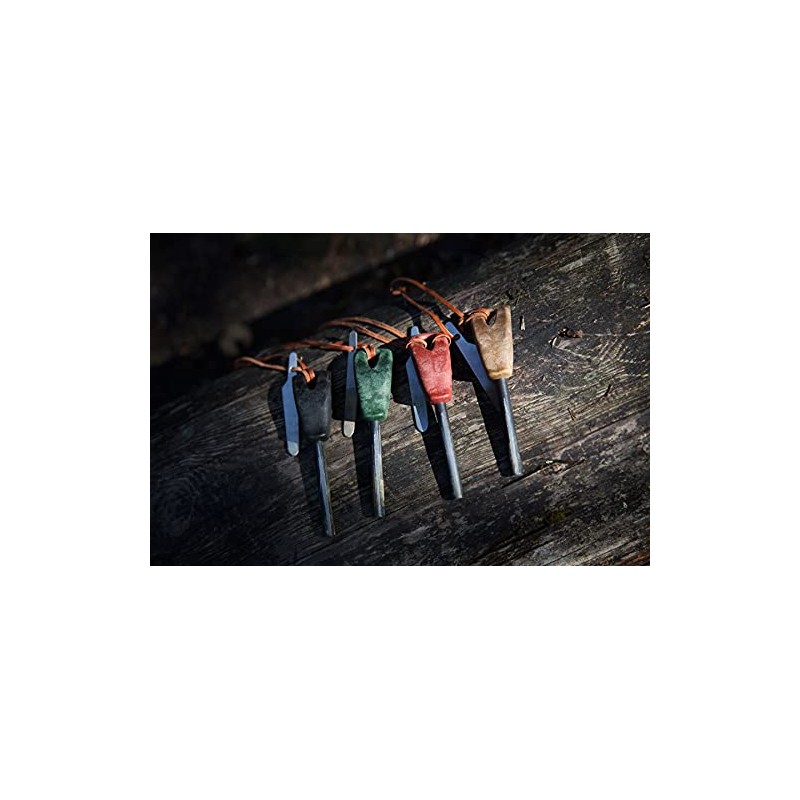 Kupilka Fire Steel 8 Ergonomic Flint with Organic Material Handle,