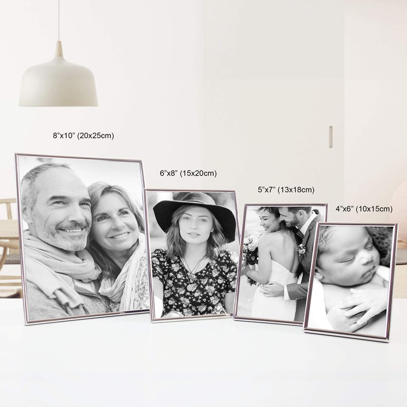 Premium Silver Plated Photo Frames 7x5 - Silver Photo Frame