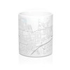 Davis, California CA Map Mug (11 oz)