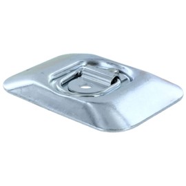 US Cargo Control Surface Mount Zinc Plated Rope Ring Tie Down - 4 Pack