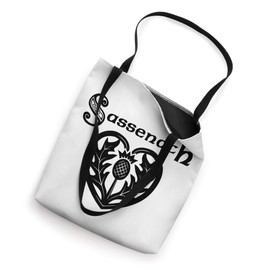 Sassenach Heart and Thistle Gaelic Outlander Tote Bag
