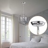 Mr.Color Chrome Canopy Kit for Ceiling Light 6 Feet Pendant