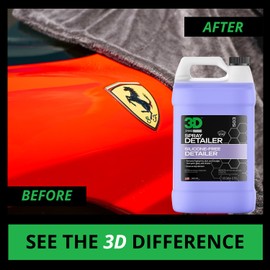 3D Spray Detailer - Silicone-Free Body Shop Detailer Spray for Freshly Painted Vehicles 1 Gallon