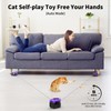 AsFrost Upgraded Interactive Cat Toy for Indoor Cats, Auto/Manual Control