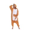 Zinuods Women Men Adult Pajamas Kangaroo Onesies Animal Cosplay Costumes