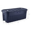 Rubbermaid 50 Gallon Roughneck️ Storage Tote Durable, Reusable, Plastic Storage