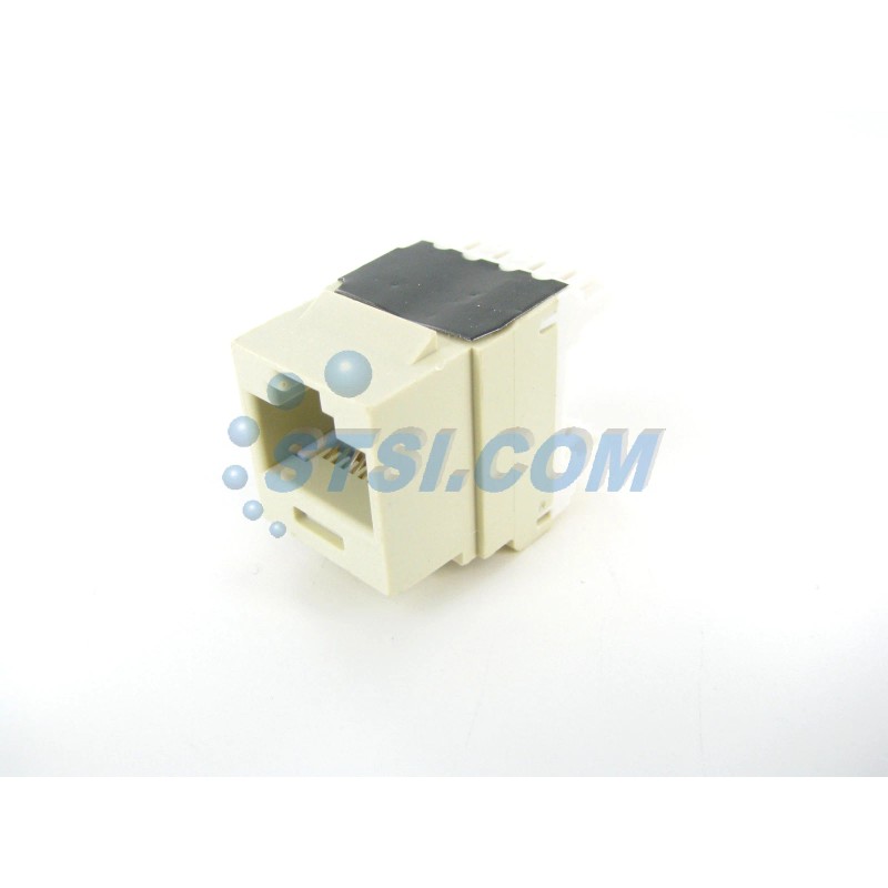 Panduit NK6X88MEI NetKey Cat6a Jack Module, Ivory ~STSI