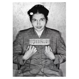 ROSA PARKS MUGSHOT CIVIL RIGHTS ACTIVIST 1955 5X7 PHOTO