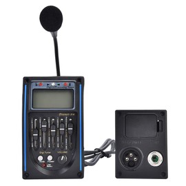 DC 9V Pickup Preamp Guitar, 5Band Digital Guitar Preamp Piezo Tuner, Digital Tuner Pickup Equalizer, Pickup for Acoustic Guitar