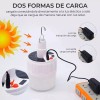 Best Linterna Camping Led Solar Super Brillante Tactica Portatil