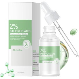 Salicylic Acid Face Serum with Hyaluronic Acid – A hydrating, moisturizing daily serum for all skin types. Helps clear pores while keeping skin soft and balanced.