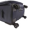 Brookstone Luggage Elswood Spinner Suitcase, Navy, Check-in