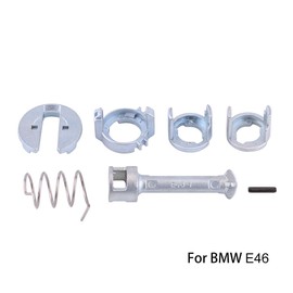Gorgeri Door Lock Repair Kit, Front Left Right Door Lock Cylinder Repair Kit Replacement Parts for E46 3 Series 1998-2005