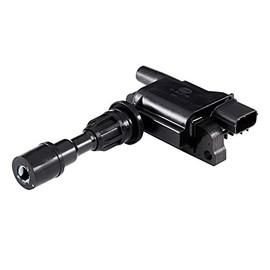 HELLA 5DA 358 057-061 Ignition Coil - 12V - 3-pin connector - Flush-Fitting Pencil Ignition Coils - Bolted