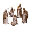 Kurt S. Adler Kurt Adler 13-Inch Glittered, 6-Piece Nativity Set,