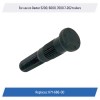 Brickyard Press-In Wheel Studs 1/2"-20 x 2.70" for Dexter 5200,
