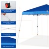 Abba Patio 10x10 Easy Up Slant Leg Canopy Tent, Outside