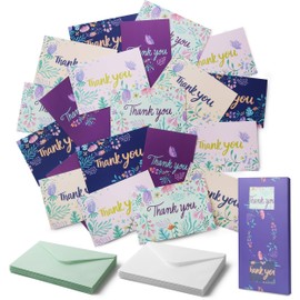 Mr. Pen- Thank You Cards with Envelopes, 20 Pack, 5 Design, Thank You Note Blank Inside, Thank Cards with Envelopes