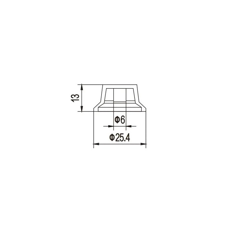 Guyker One Volume Two Tone 1V2T Switch Knobs, 3PCS Top