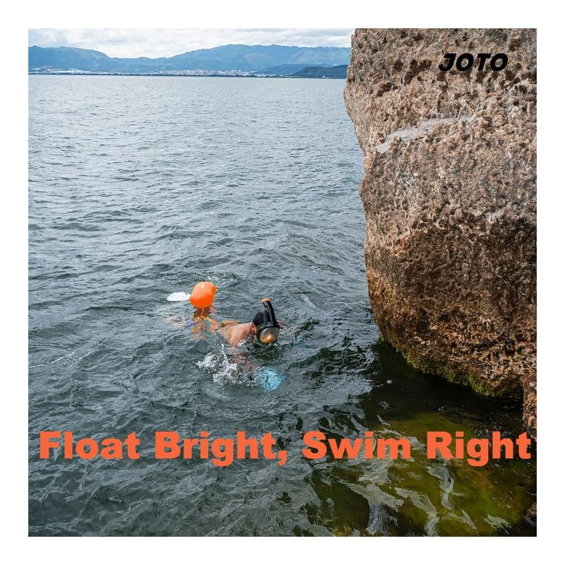 JOTO 2 Pack Swim Buoy Float for Open Water, Swimming