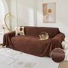 MEETSKY Couch Cover for 3 Cushion Cat Scratch Proof Couch