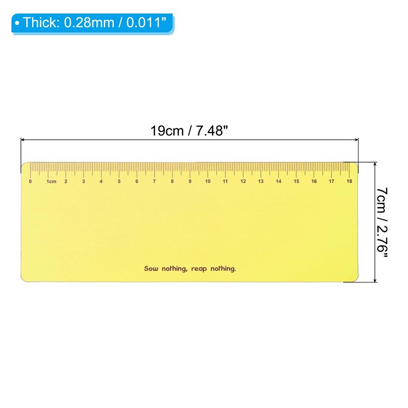 PATIKIL Guided Reading Strips, Pack of 20 Marking Strips Highlight