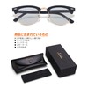 Berikin Sunglasses, Polarized, Glass Lenses, Classic, Half-Frame Type, Unisex, For