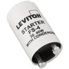 Leviton Decora White 0.406 in. Plastic Adapter for Rotary Dimmers,