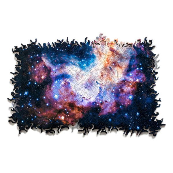 Infinite Galaxy Puzzle, No Fixed Shape, Endlessly Reconfigurable, 236 Pieces