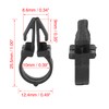 X AUTOHAUX 20pcs 12.4x25.5mm Plastic Car Petrol Line Hose Wiring