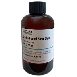 Orchid and Sea Salt Fragrance Oil | by Coda Fragrance | for Candles, soap, and More (1, Ounces)